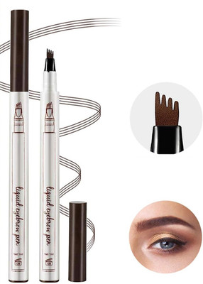 MYEONG Arch Arrival Brow Definer 4 Points Microblading Eyebrow Pen 1 g(Brown)