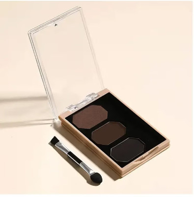 Maryville new eyebrow palette multi color shade 3 in 1 pack of 1 9 g(multi color)