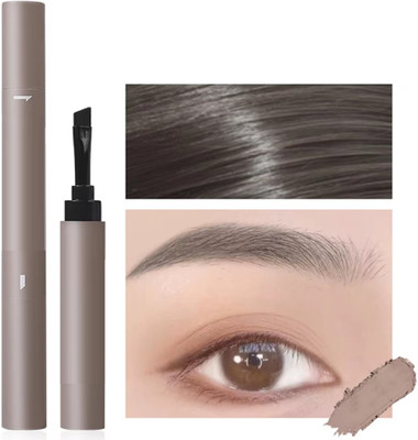 AFARAXIA Natural Waterproof Eyebrow Cream Pen Delicate Smooth Long-lasting 1.8 g(Grey)