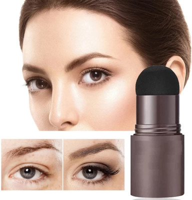 PERLENTE Beauty Eyebrow & Hairline Stamp with Stencil Kit 20 g(BLACK)