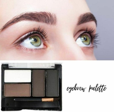 Jiwoo Use Eyebrow Enhancer Palette Easily blendable Dual-ended applicator 8 g(muliti color)