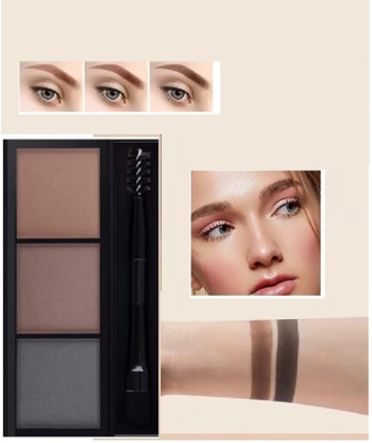 Vyomiris Eyebrow Kit Browkit to Shape, Define and Fill the Eyebrows 7.2 g(Multicolour)