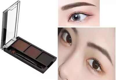 GABBU DUAL EYEBROW POWDER SHADE BEST EYEBROW 7.2 g(multicolour)