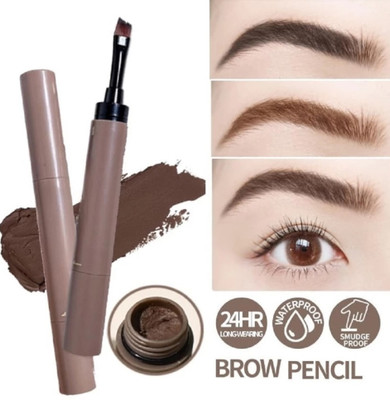 GABBU Brush 2IN1 Brow Brush 1.8 g(BROWN)