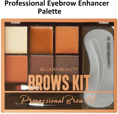 Neycare Best pro touch professional brow kit with multi shades 9.5 g(MULTI COLOR)