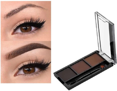 Jiwoo Eyebrow Enhancer Palette Easily blendable Dual-ended applicator 20 g(Muliti colour)