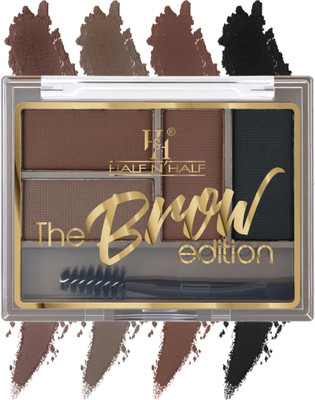 Half N Half The Brow Addition Eyebrow Enhancer Waterproof Sweat-Proof Long lasting Palette 8 g(04 Classic Arch)