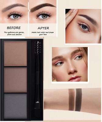 USBK Eyebrow PaletteSmoothening,Lightweight,Waterproof 7.2 g(MULTI-COLOR)