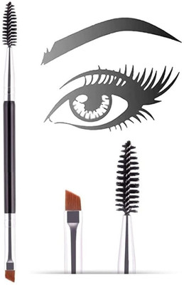 K.Y.L.Plus Double Ended Eyebrow Brush & Spoolie Angled Brow Brush for Precision Application 1 g(Black)