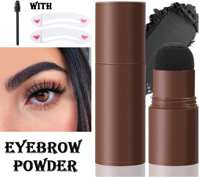 Vyomiris Hairline Shadow Powder Stick Multi-Function Face Shading 1 g(BLACK)