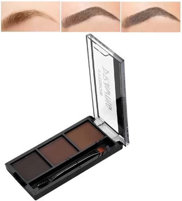 Arcanuy New Smudge Proof Ultimate Kajal & Eye Shadow & Brow Shaping Palette 7.2 g(Multicolor)