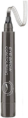 Maryville matte water proof new eye brow filer pen perfect pack of 1 2.5 g(GRAY)