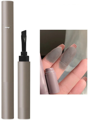 Latixmat Waterproof Eyebrow Cream Pen Delicate Smooth Long-lasting 3.6 g(Natural Grey)