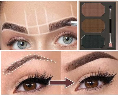 CATERINACHIARA New Eyebrow Makeup Palette Define Brows Contour Powder..(1) 9 g(multicolour)
