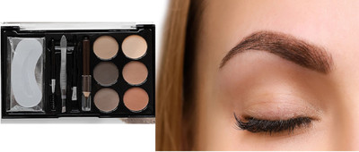 GABBU Eyebrow Styling Kit with 5 Highly Pigmented (Shades)3 16 g(multi)