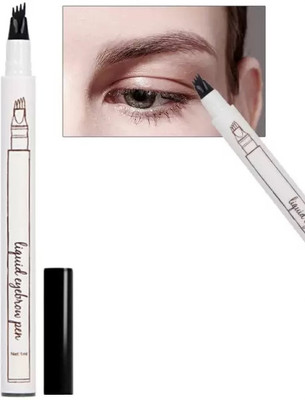 SHENY COLORS FINE SKETCH LIQUID EYEBROW PEN eyebrow pencil & brush 1 ml(BLACK)