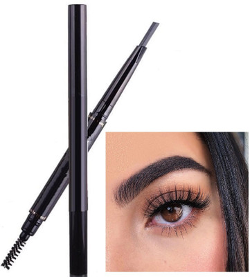 AFARAXIA New Eye Brow Shaper Water Proof & long lasting 2 in 1 pencil 0.4 g(black)