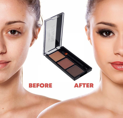 MYEONG 3 in 1 Eyebrow Makeup 7.2 g(MULTI COLOR)