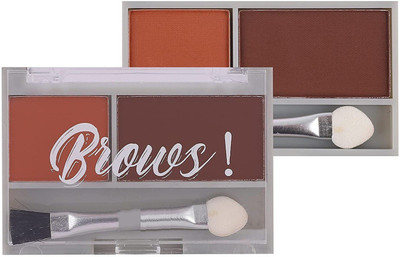 tanvi27 Make Up Dual Eyebrow Powder Cake Palette Eyebrow Palette 3.6 g(MULTI COLOR)