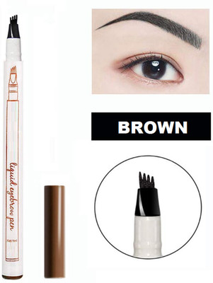 SHENY COLORS FINE SKETCH LIQUID EYEBROW PEN eyebrow pen & brush 1 ml(BROWN)