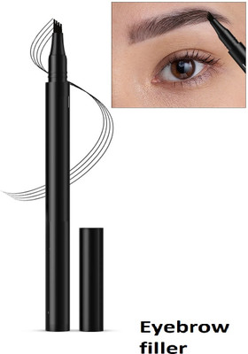 nn New Best Eyebrow Pen with a 4 Micro-Fork Tip Applicator Creates Flawless Looking 2.6 g(BLACK)