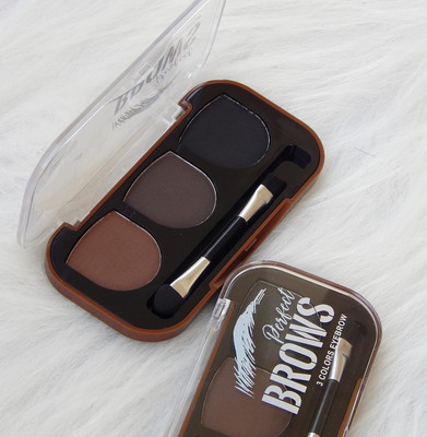 GABBU Perfect Define brows 3 color eyebrow powder palette 9 g(multi color)