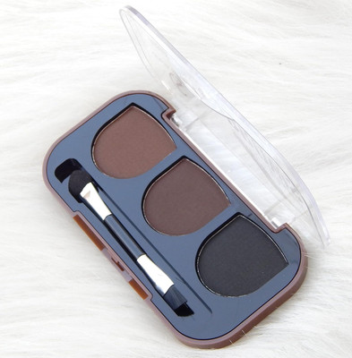 Jiwoo 3 COLOR PERFACT EYE BROW PALLTE 9 g(MULTI COLOR)