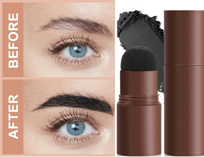 Vyomiris Long-Lasting Eyebrow Makeup Eyebrow Powder 1 g(BLACK)