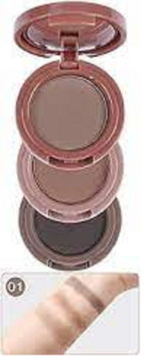 Lui Pui best 3 in 1 eyebrow powpder 4.8 g(multicolor)