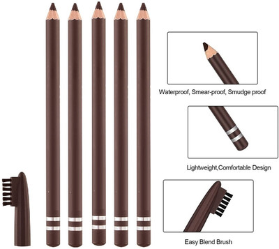 NADJA MATTE FINISH WOMEN BROWS SETTING EYE BROW PENCIL(BROWN)
