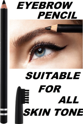 Vyomiris Eyebrow Definer Pencil Smudge Proof, Waterproof(BLACK)