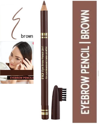 FELICECHIARA Waterproof Eyebrow Pencil, Long Lasting Eyebrow Pencil & Brush(chocolate brown)