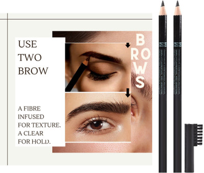 LILLYAMOR Long Staying Smudge Free Eyebrow Pencil(Black)
