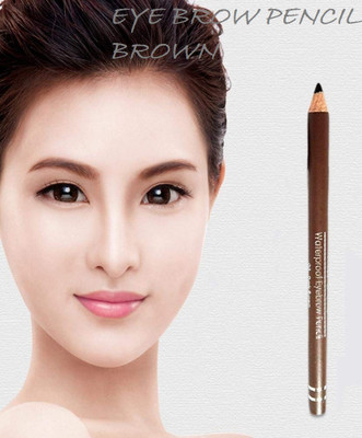 YAWI MATTE FINISH AND LONG LASTING MAKEUP EYE BROW PENCIL(Brown)