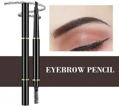 Sheny 2 IN 1 EYEBROW PENCIL PACK OF 1 (black)(black)