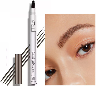 GFSU - GO FOR SOMETHING UNIQUE Long lating matte finish dark brown eye brow(DARK BROWN)