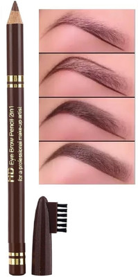 Amaryllis NEW WATERPROOF BROWN COLOR EYEBROW PENCIL FOR WOMEN (BROWN)(Brown)