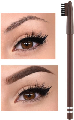 BLUEMERMAID Perfect Eyebrow Pencil With Brush | Smudge Proof Eyebrow Definer Pencil(BROWN)