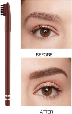 MYEONG Matte waterproof brown color eye brow pencil(Brown)