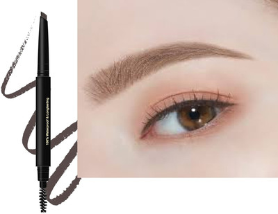GULGLOW99 EyeBrow Pencil, With Spoolie, Long-lasting and Natural-looking Results(BROWN)