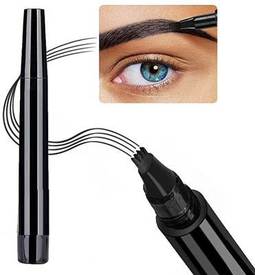 GULGLOW99 Waterproof Eyebrow Pen, Microblading Eyebrow Pencil(BLACK)