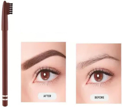 Amaryllis New Eyebrow Pencil with Brush(DARK BROWN)