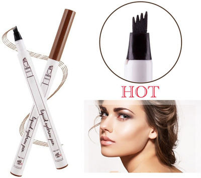 YAWI Best 3D Liquid Eyebrow Enhancing Brow Pen(brown)