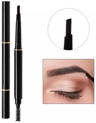 Sheny Best Quality Matte Eyebrow Pencil With Brush Water Eyebrow Pencil PACK OF - 1(black)