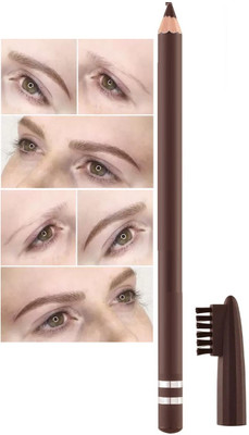 WOONGMI Waterproof Eyebrow Pencil With Spoolie Brush 1.5 g(BROWN)