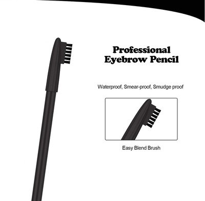 NADJA Waterproof Eyebrow Pencils Filling and Outlining Brow(Black)