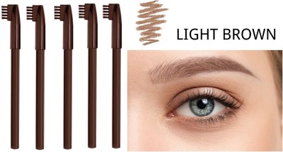 BLUEMERMAID MATTE BROWN EYEBROW PENCIL FOR SHAPING EYE BROWS(BROWN)