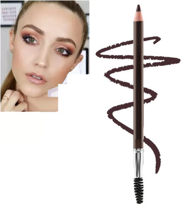 FELICECHIARA New Dual-Ended Eyebrow Pencil With Spoolie, Long-Lasting & Easy Glide(Brown)