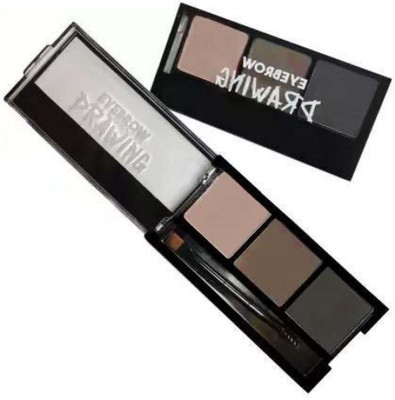 MYEONG Waterproof Non–Transfer Smudge Proof Eyebrow Palette 7.2 g(Multicolor)