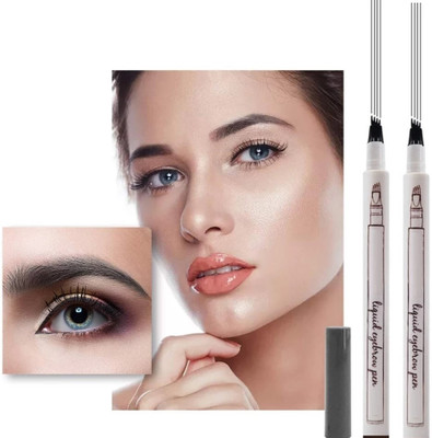 GFSU - GO FOR SOMETHING UNIQUE Microblading eyebrow tattoo pen Natural Long Lasting Waterproof(Black)